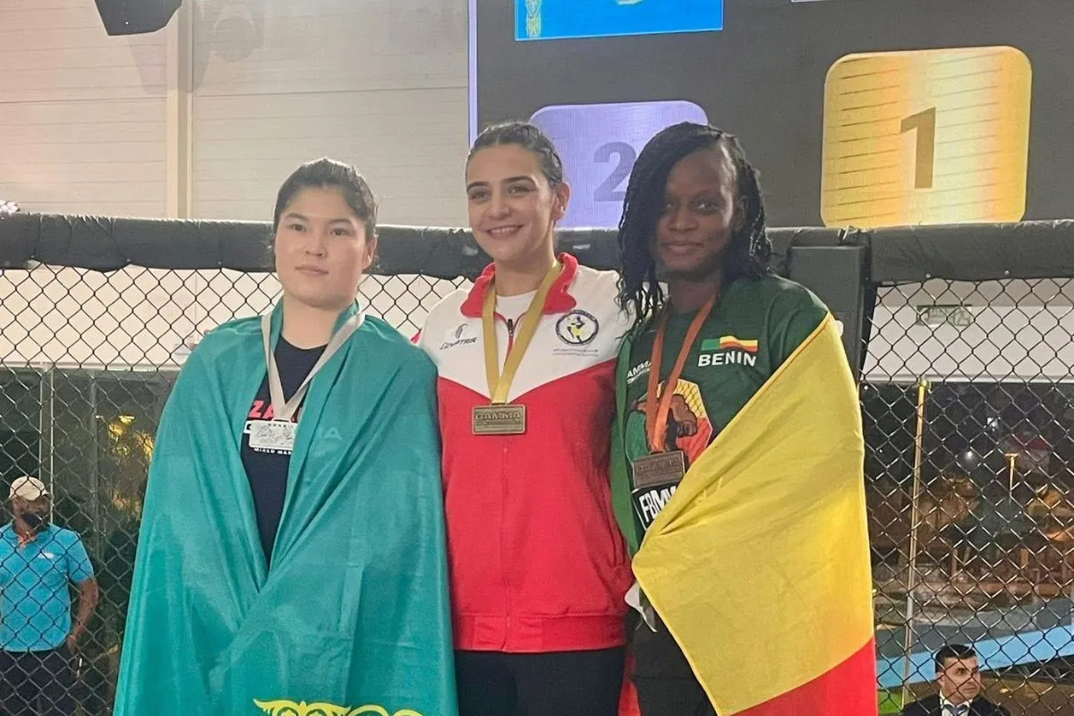 MMA Mondiaux 2025 Prémya Wankou, vice-championne Brésil