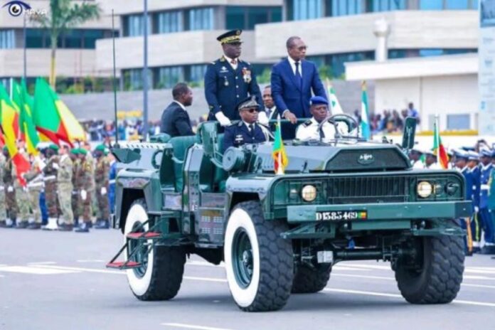 Bénin 1er août 2024 défilé militaire