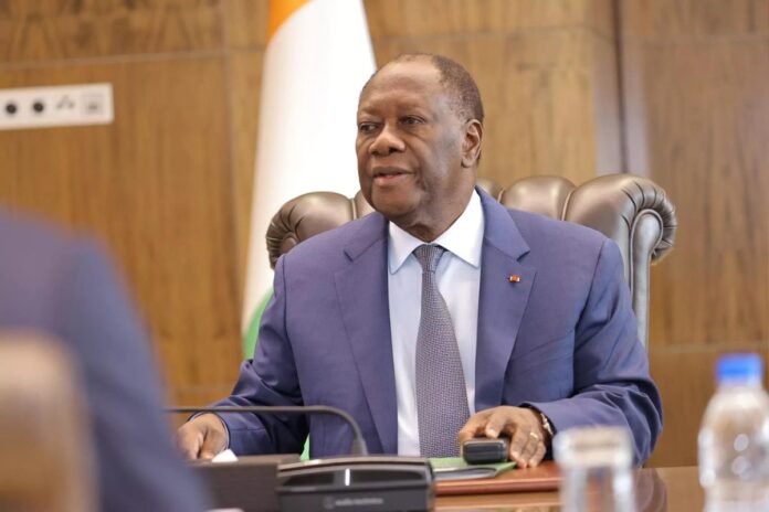 Côte d'Ivoire Alassane Ouattara candidat