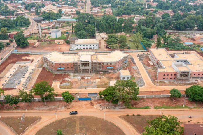 Bénin cité administrative moderne