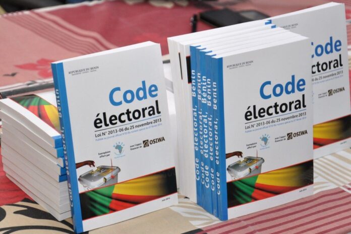 Bénin relecture code électoral