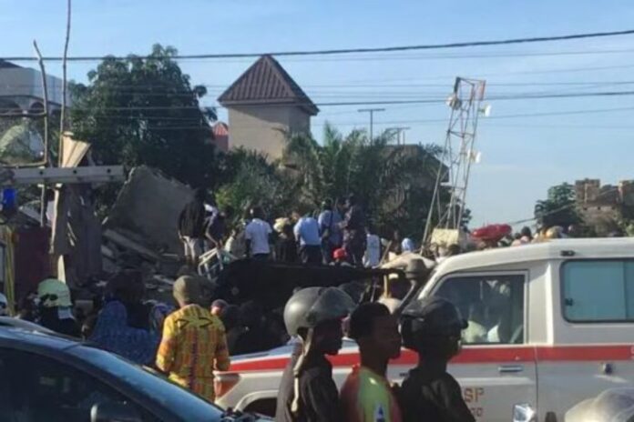 Togo effondrement immeuble Lomé 