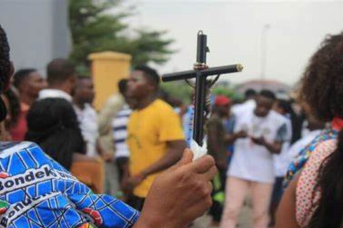 Ghana marche prière fidèle catholiques