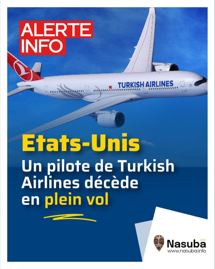 États-Unis pilote Turkish Airlines