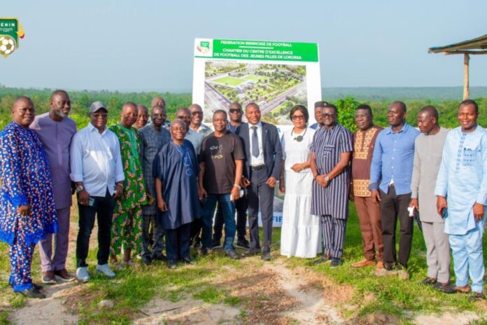 Bénin travaux de construction centre d’excellence de football jeunes filles