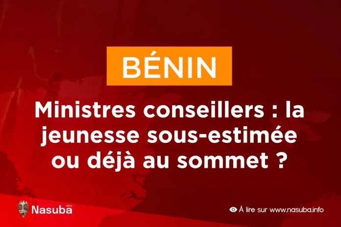 Bénin Ministres conseillers jeunesse