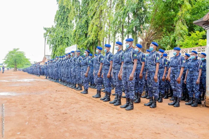 Bénin recrutement police sécurité publique