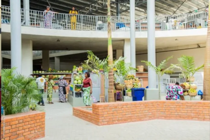 Bénin marché moderne Ganhi