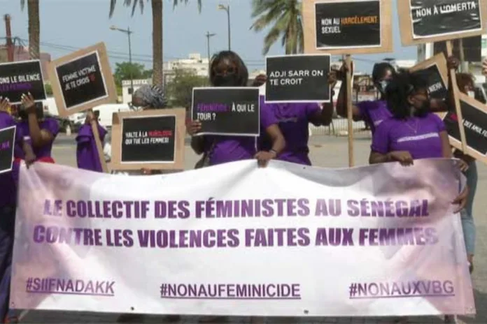 Sénégal féministes nudiste marche nue VBG