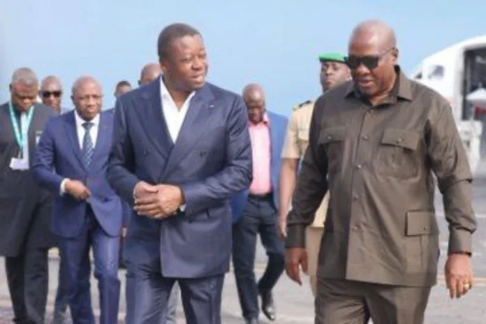 Coopération Togo Ghana Faure Gnassingbé Ghana John Dramani Mahama