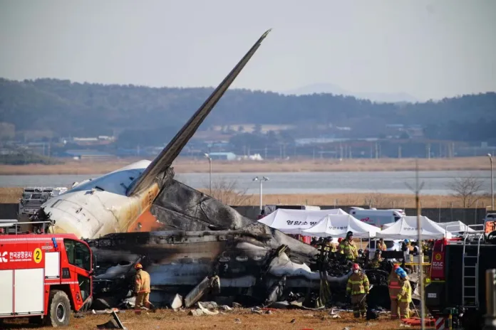 Boeing crash avion Corée du Sud