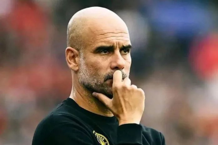 Manchester City international français Pep Guardiola