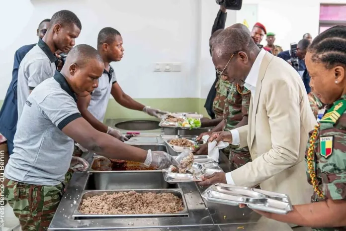 Bénin Patrice Talon repas de corps FAB