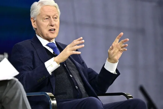 Etats-Unis Bill Clinton grippe