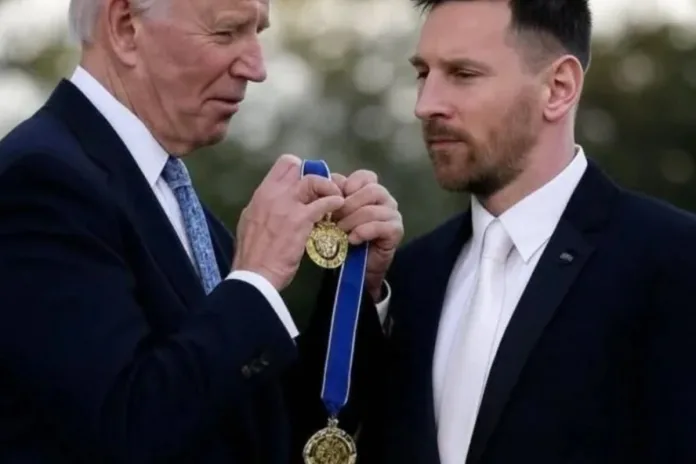 États-Unis Lionel Messi Joe Biden MLS