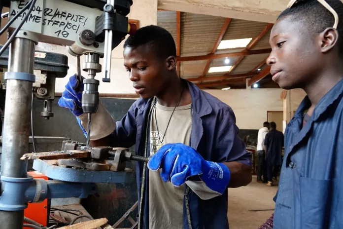 Bénin formation apprentissage dual