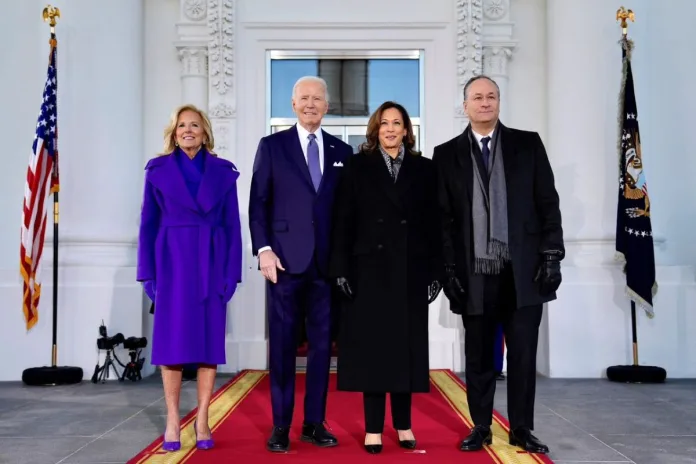 Maison Blanche Joe Biden Kamala Harris fin de mandat