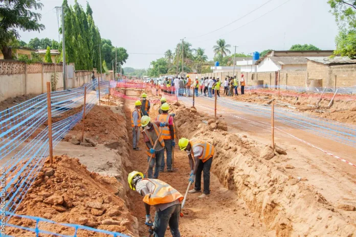 Bénin voiries communes Savalou Bantè