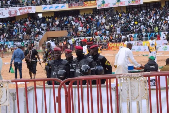 Sénégal police lutte drame