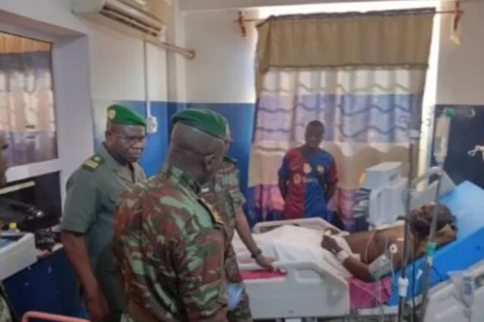 Bénin Chef d’État-Major Fructueux Gbaguidi militaires hospitalisés