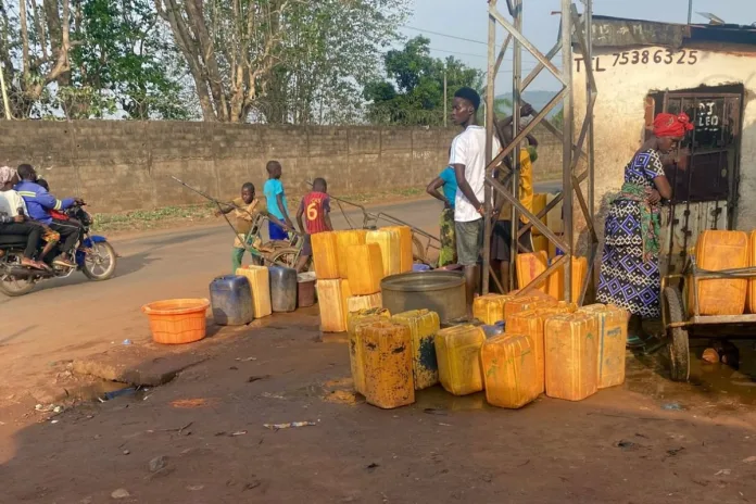 Centrafrique eau Bangui