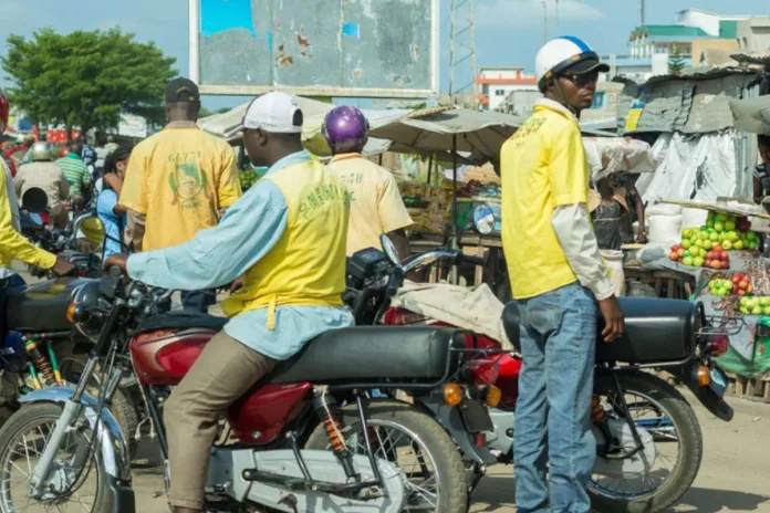 Bénin zémidjan taxi-moto